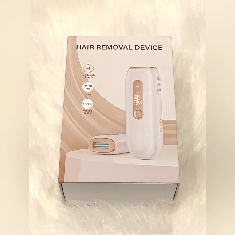 IPL Laser Hair Removal Device Unisex 3 In 1 9 Levels Pain Free Permanent UNUSED